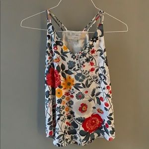 Loft floral camisole XS petite